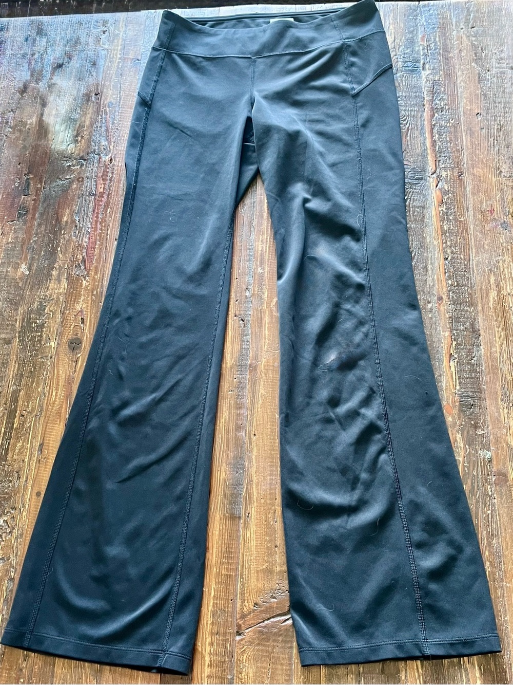 New Balance Black Athletic Straight-Leg Leggings Sz M
